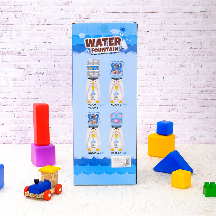 Кулер "Пингвинёнок" с бутылкой и стаканчиками