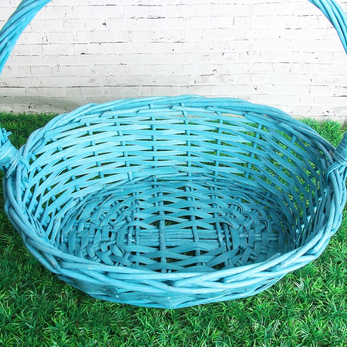 Набор корзин, 3 шт: 40×32×14/37 см, 34×26×12/33 см, 29×21×11/28 см, ива