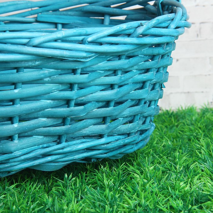 Набор корзин, 3 шт: 40×32×14/37 см, 34×26×12/33 см, 29×21×11/28 см, ива