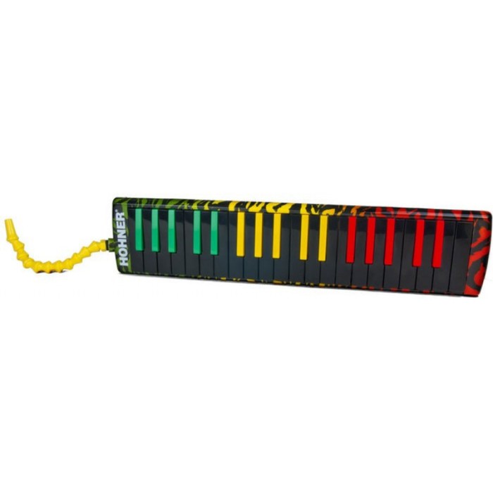 Духовая мелодика HOHNER AirBoard Rasta 37 37 клавиш, (C94453)