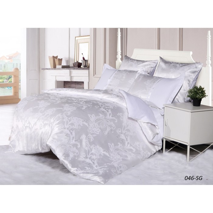 КПБ 2 сп, 220х240 см, 180х215 см, 50х70 см, 70х70 см по 2 шт., жаккард 140 г/м2 21/046-SG