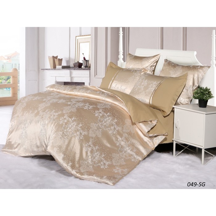 КПБ 2 сп, 220х240 см, 180х215 см, 50х70 см, 70х70 см по 2 шт., жаккард 140 г/м2 21/049-SG