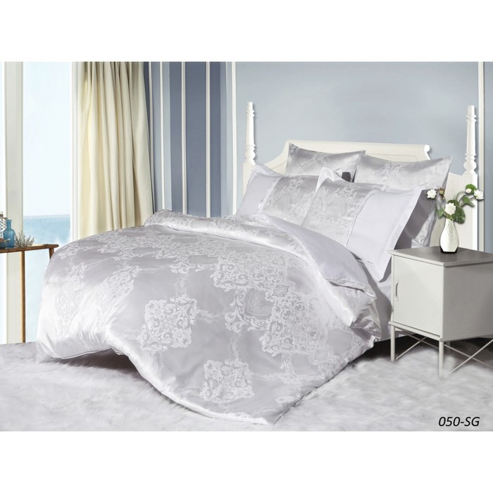 КПБ дуэт, 230х250 см, 150х215 см-2 шт., 50х70 см, 70х70 см по 2 шт., жаккард 140 г/м2 41/050-SG   38