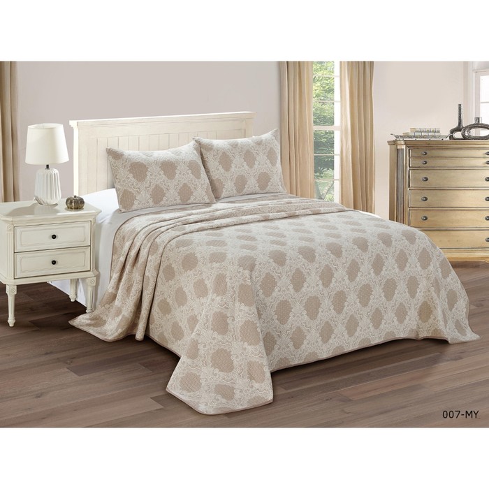 Комплект Melody: покрывало 230 × 250 см, наволочки 50 × 70 см - 2 шт