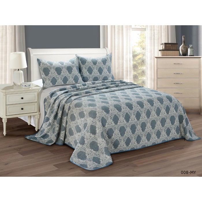 Комплект Melody: покрывало 230 × 250 см, наволочки 50 × 70 см - 2 шт