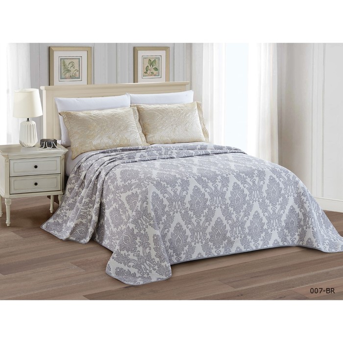 Покрывало «Барселона», размер 220 × 240 см. жаккард 150 г/м2 220/007-BR