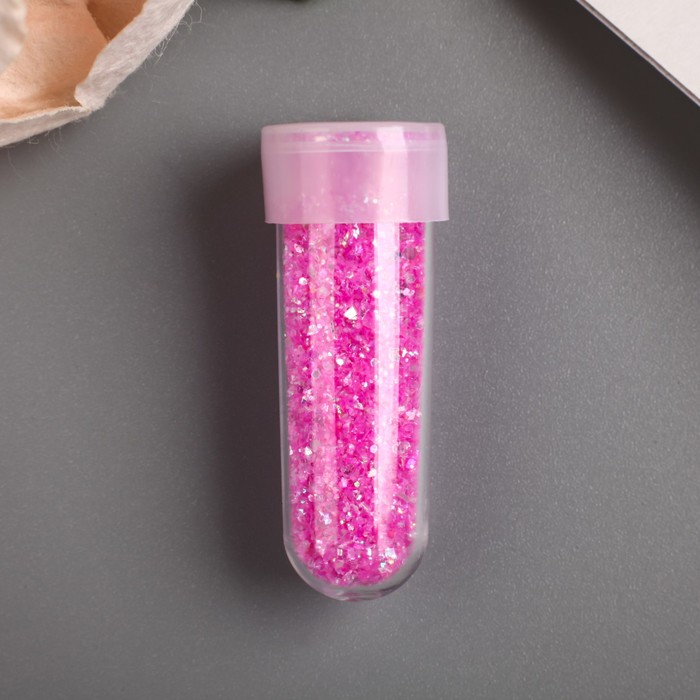 Глиттер в капсуле 1 гр "Блестящие хлопья" МИКС