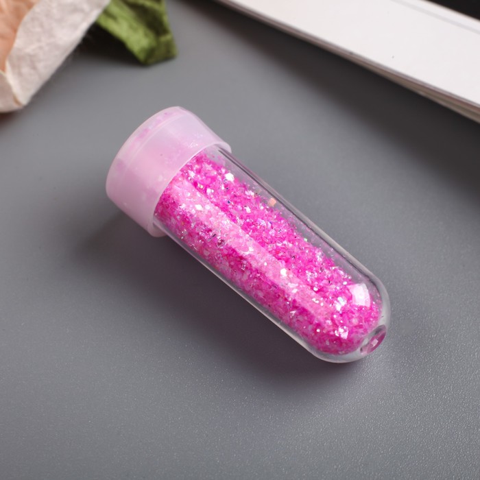 Глиттер в капсуле 1 гр "Блестящие хлопья" МИКС