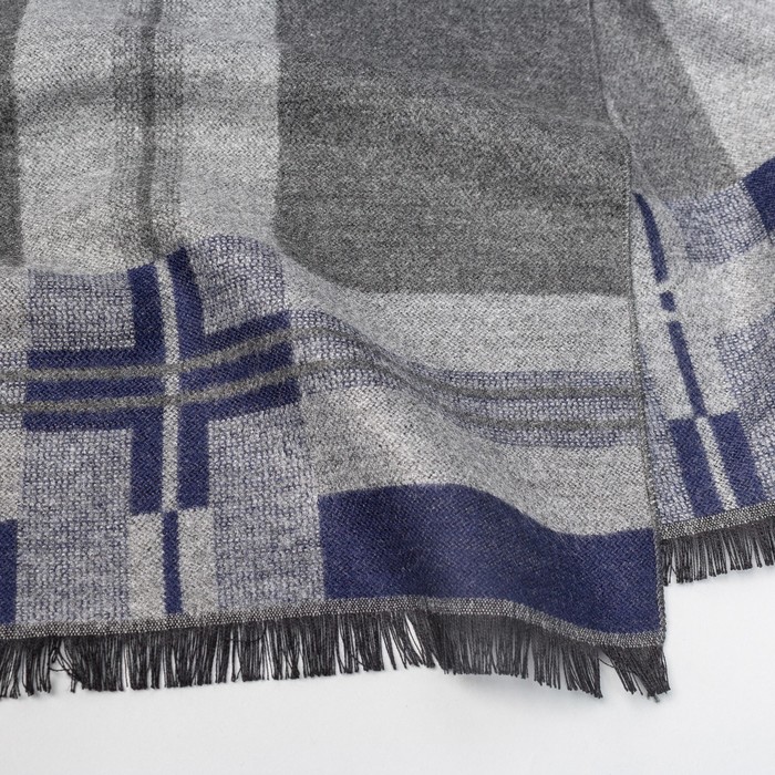 Палантин мужской Этель "Лео" 30*170 см, 80% х/б, 20% акрил