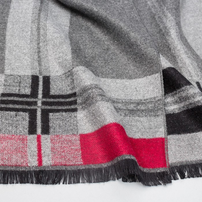 Палантин мужской Этель "Френк" 30*170 см, 80% х/б, 20% акрил