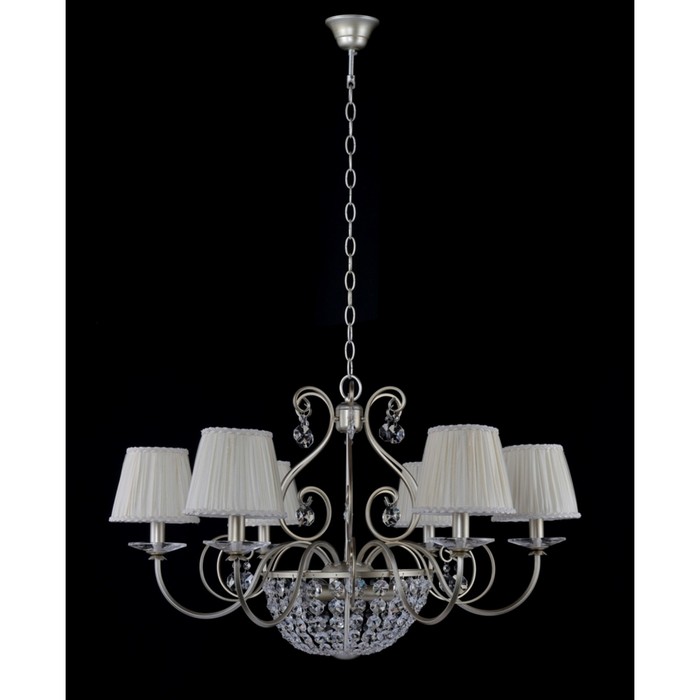 Люстра ASTRA 9x60Вт Е14 золото, серебро 83,8x83,8x88см