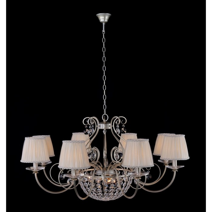 Люстра ASTRA 11x60Вт Е14 золото, серебро 98x98x89,7см