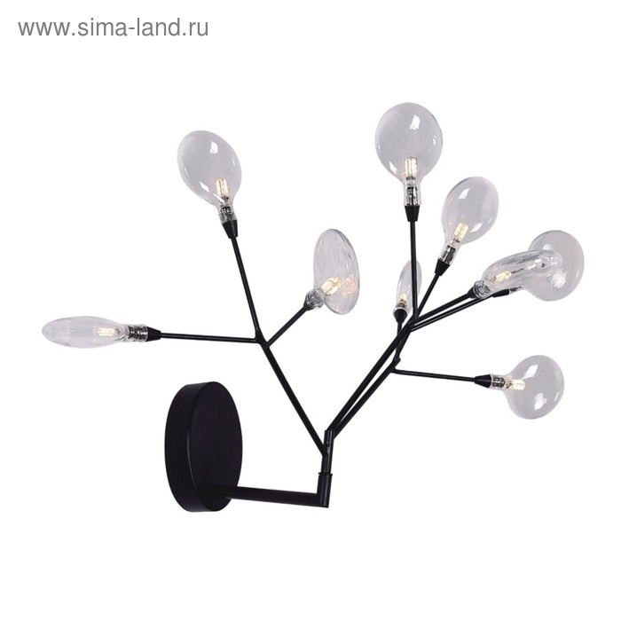 

Бра EVITA 9x1Вт G4 черный 42x35x38см