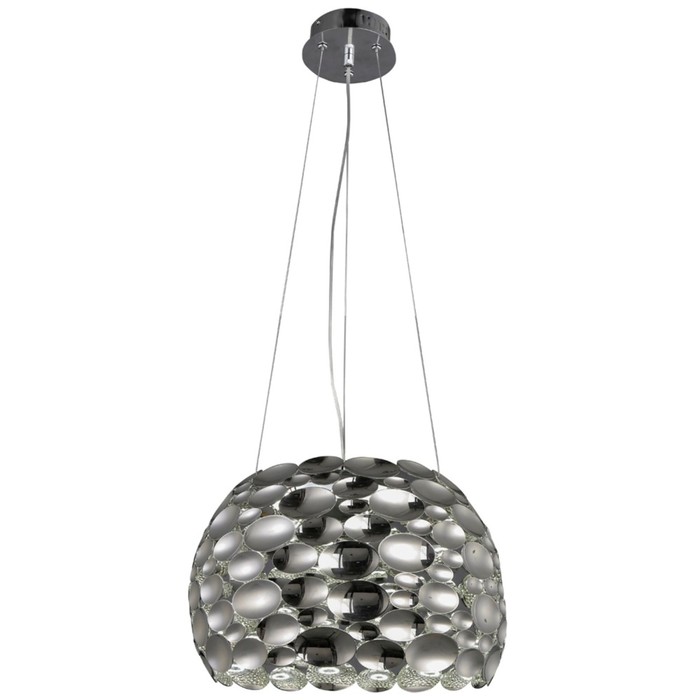 Люстра GRANADA 5x60Вт G9 хром 40x40x155см