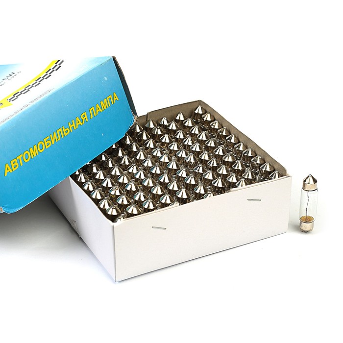 Автолампа "Луч" AС, 12 В, (5 Вт), SV8.5, (подсветка салона)