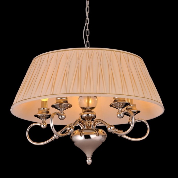 Люстра KRIPTON 5x60Вт Е14 хром 60x60x145см