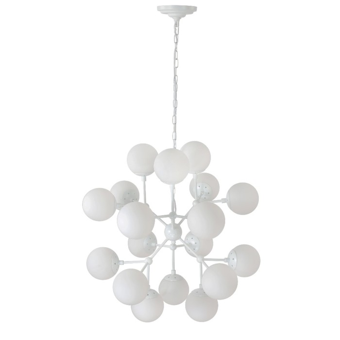 Люстра MEDEA 18x60Вт Е27 белый 70x70x150см