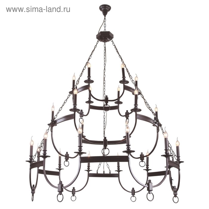 

Люстра SUERTE 24x60Вт Е14 коричневый 147,5x147,5x322см
