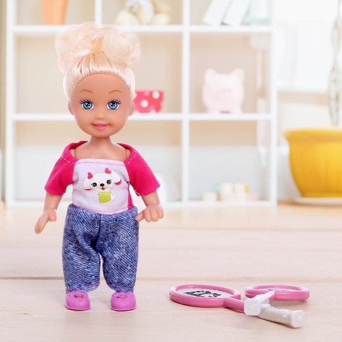 Кукла малышка &quot;Ева спортсменка&quot; с аксессуарами