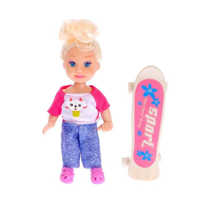 Кукла малышка "Ева спортсменка" с аксессуарами