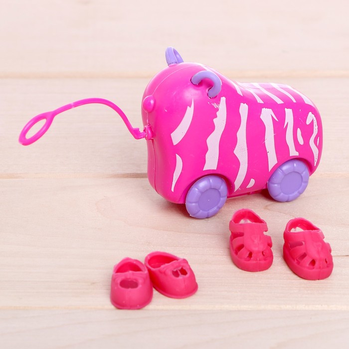 Кукла малышка "Ева" в платье с аксессуарами