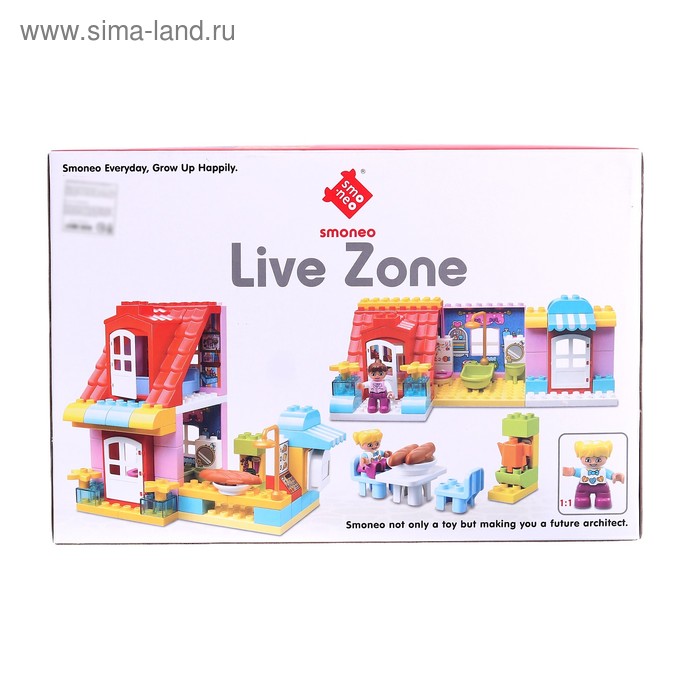 

Конструктор «Загородный дом», 68 деталей