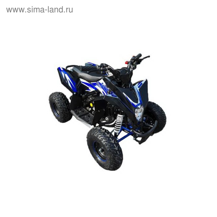 цена Детский электро квадроцикл MOTAX GEKKON 1300W, чёрно-синий