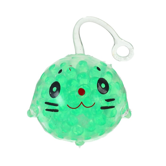 Мялка "Мордочка" с гидрогелем, цвета МИКС