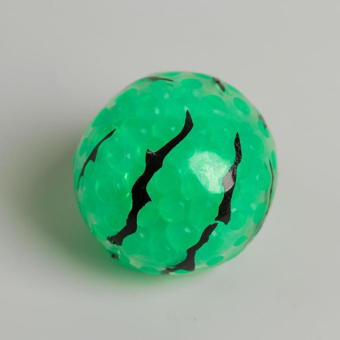 Мялка с гидрогелем "Арбуз", цвет зеленый