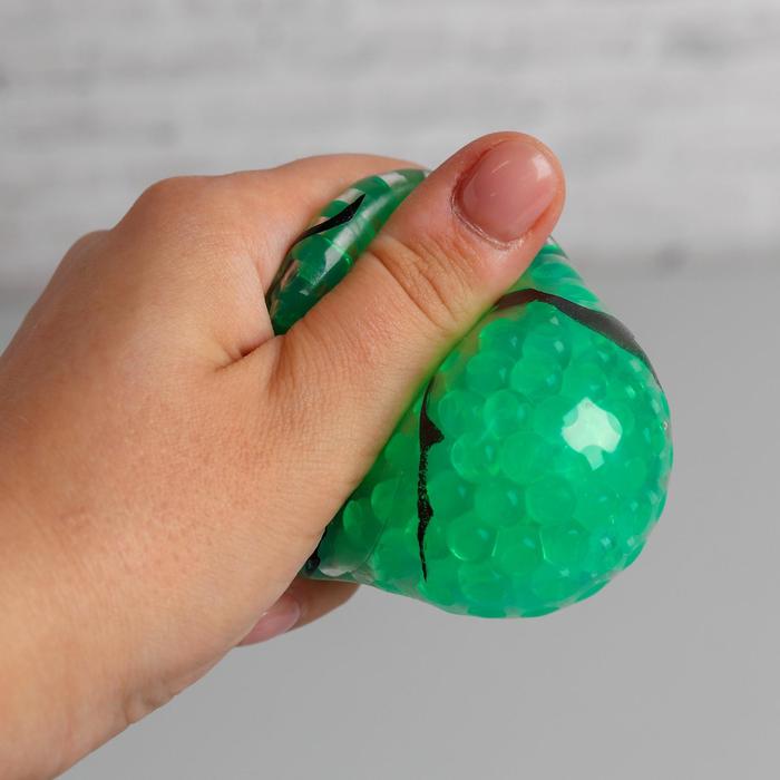 Мялка с гидрогелем "Арбуз", цвет зеленый