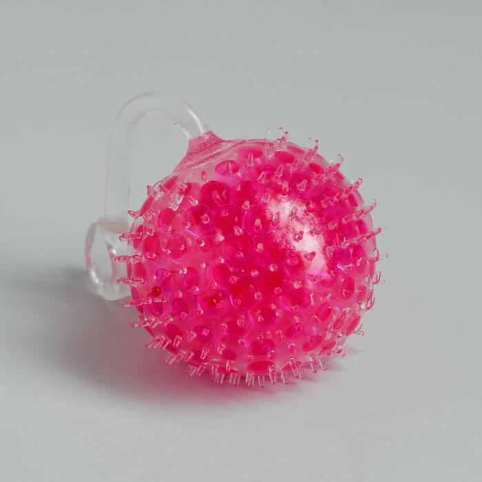 Мялка с гидрогелем "Кругляш" на резинке, цвета МИКС