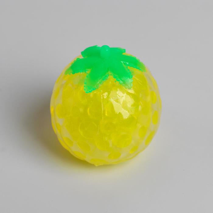 Мялка с гидрогелем "Ананас", цвет желтый