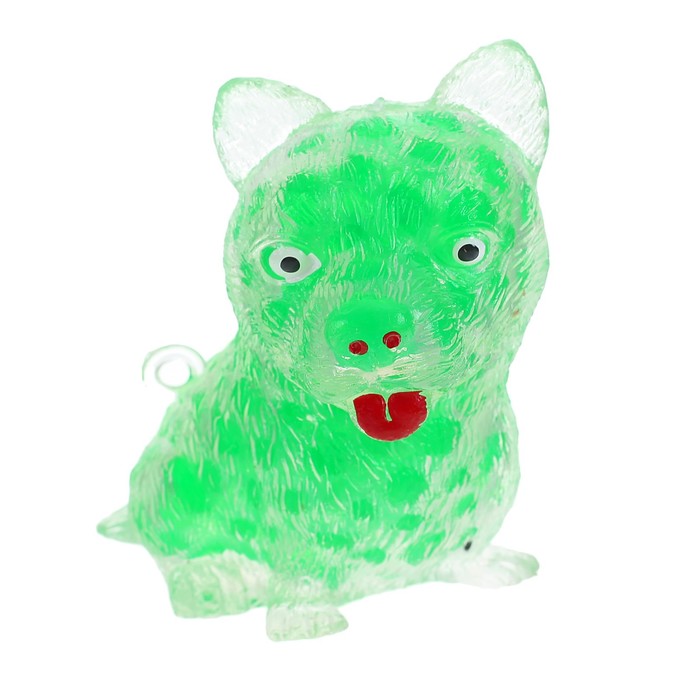 Мялка с гидрогелем "Собачка", виды МИКС