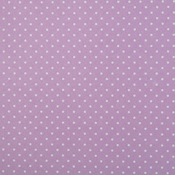Бумага двухсторонняя "Горох на сиреневом", 0,53 х 10 м