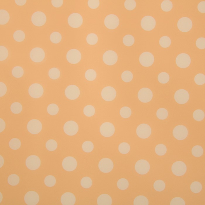 Пленка матовая DOT, персиковый, 0,5 х 10 м