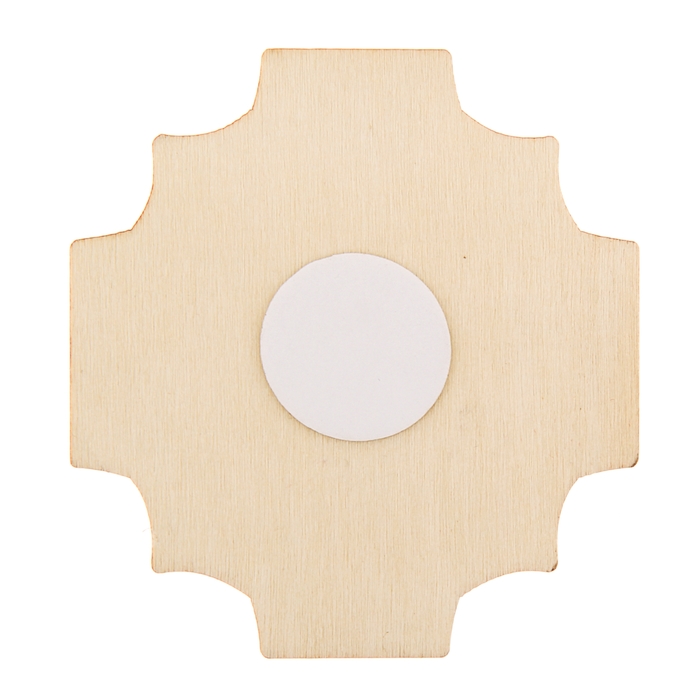 Крестообразная икона в авто "Ксения Петербургская" на клеящейся основе