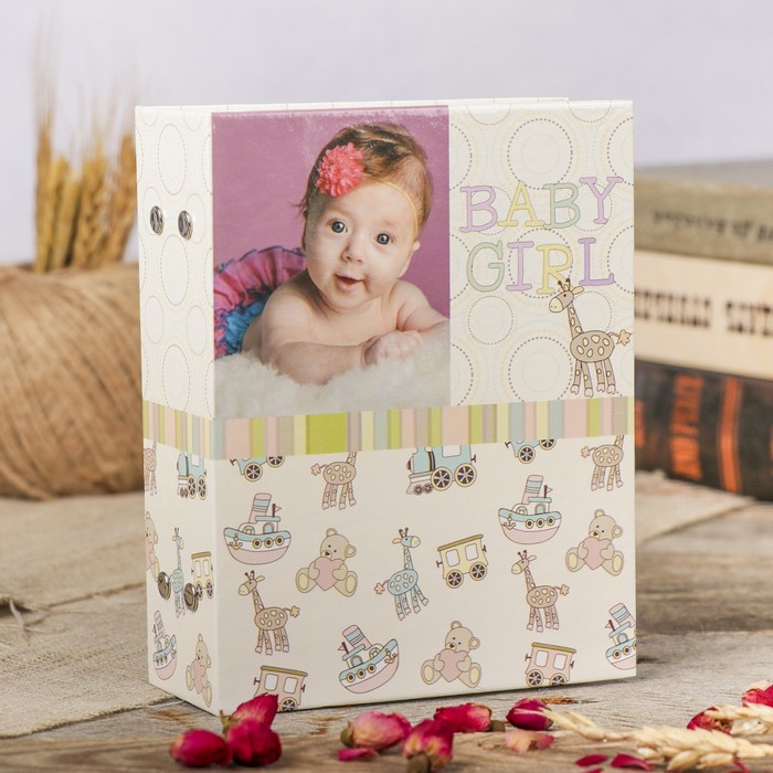 Фотоальбом на 100 фото 10х15 см "Детский"альбом-2" МИКС