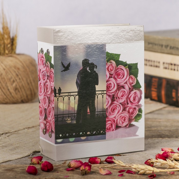 Фотоальбом на 100 фото 10х15 см "Свидание-1" МИКС