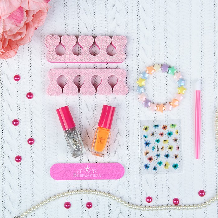 Маникюрный набор для девочки "Хрустальные ножки!"