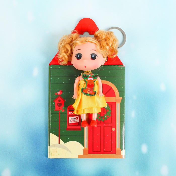 Кукла-подвеска "Зимняя сказка", оленёнок, 9 см