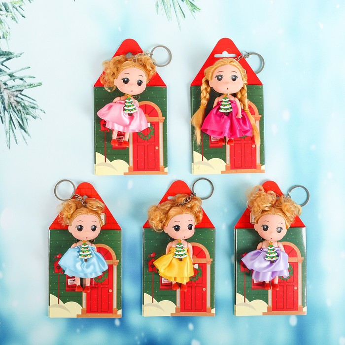 Кукла-подвеска "Зимняя сказка", ёлочка, 9 см