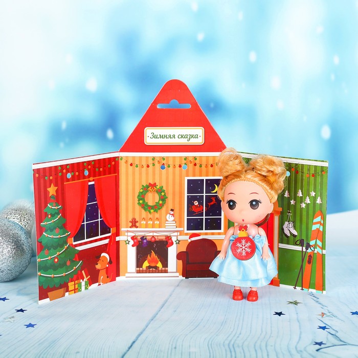 Кукла-подвеска "Зимняя сказка", игрушка, 9 см