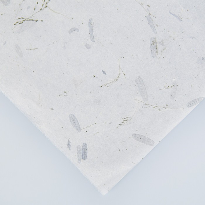 Бумага тутовая, принт ручного изготовления, HANJI, «Листопад» 0,64 х 0,94 м, 30 г/м2