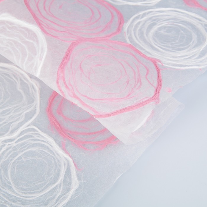 Бумага тутовая, HANJI, «Розы», 0,64 х 0,94 м, 30 г/м2