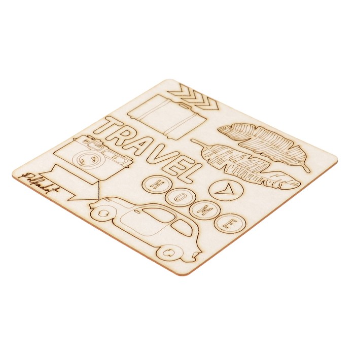 Набор картонных чипбордов "Вокруг света" толщина 1,15 мм