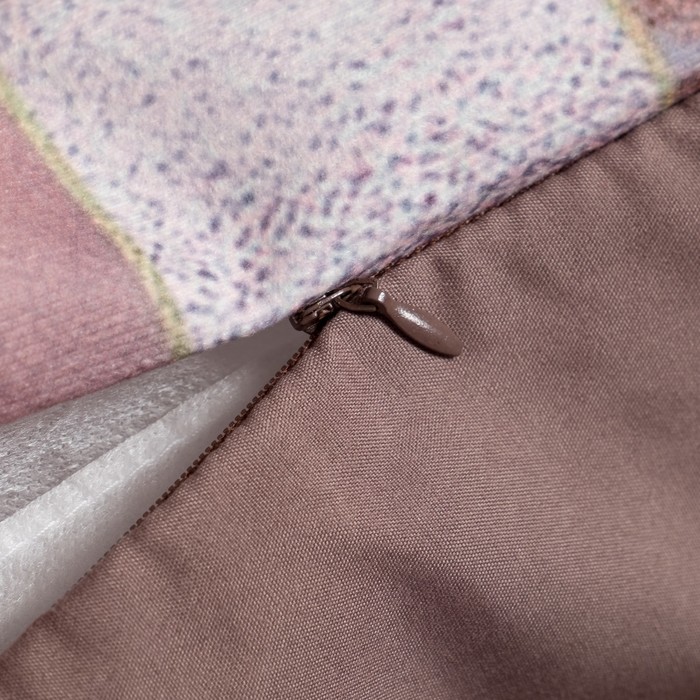 Подушка декоративная "Этель" Мусковит, 45х45 см, п/э, велюр