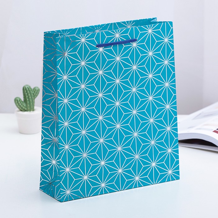 Пакет голография 27 х 23 х 8 см