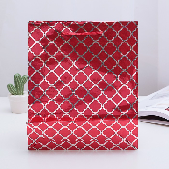 Пакет голография 27 х 23 х 8 см