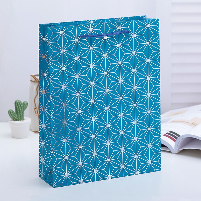 Пакет голография 34 х 26 х 8 см