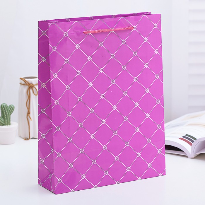 Пакет голография 34 х 26 х 8 см